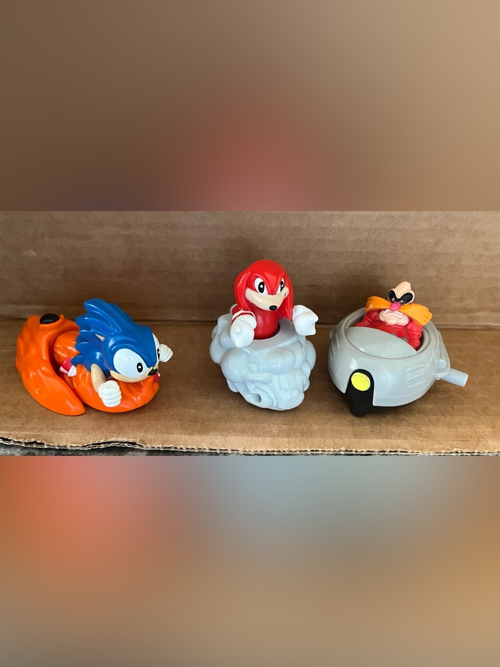 1993 McDonalds Happy Meal Sonic Toys
